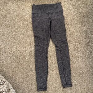 lululemon athletica Charcoal Heather High-Waist Leggings